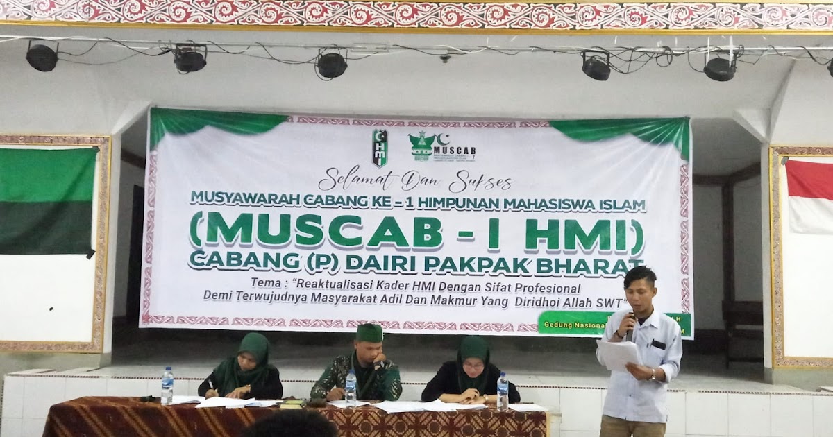 HMI pemkot barito selatan Gelar Musyawarah Cabang